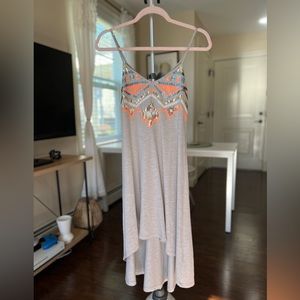 Express - Aztec Print High Low Dress - Size XS